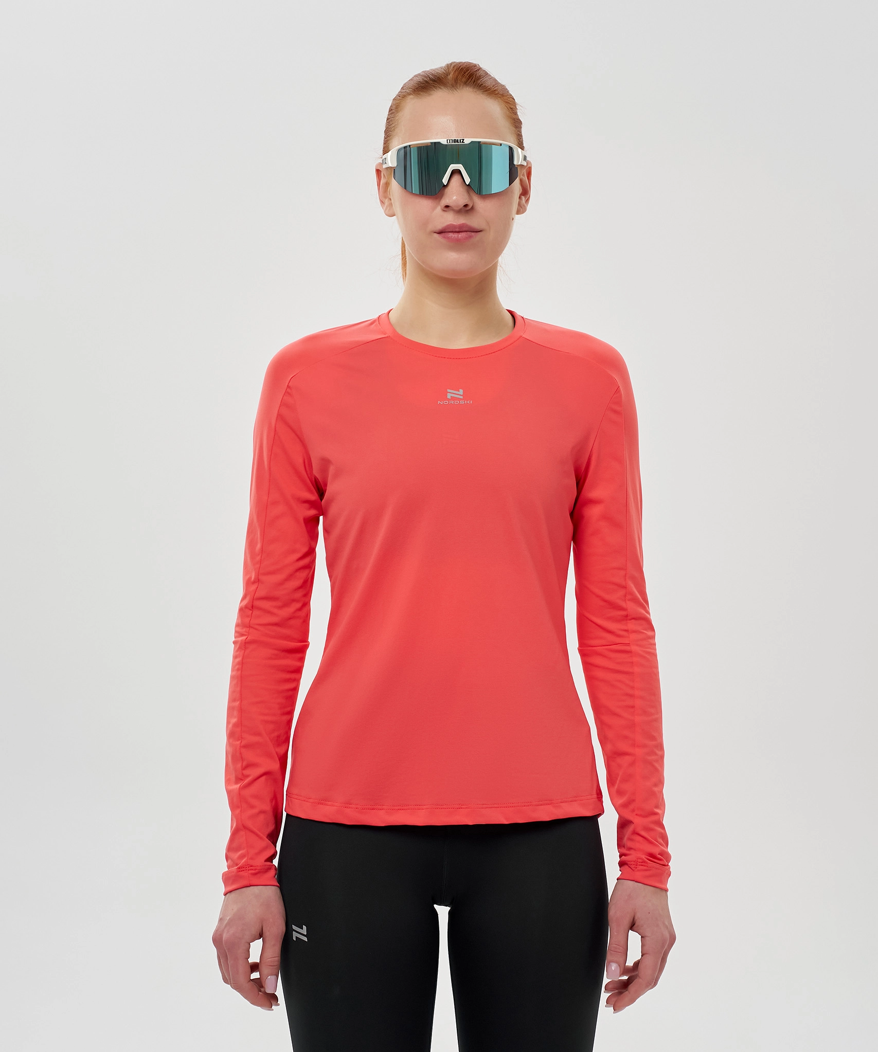 Футболка Nordski Upcast Aqua W с длинным рукавом