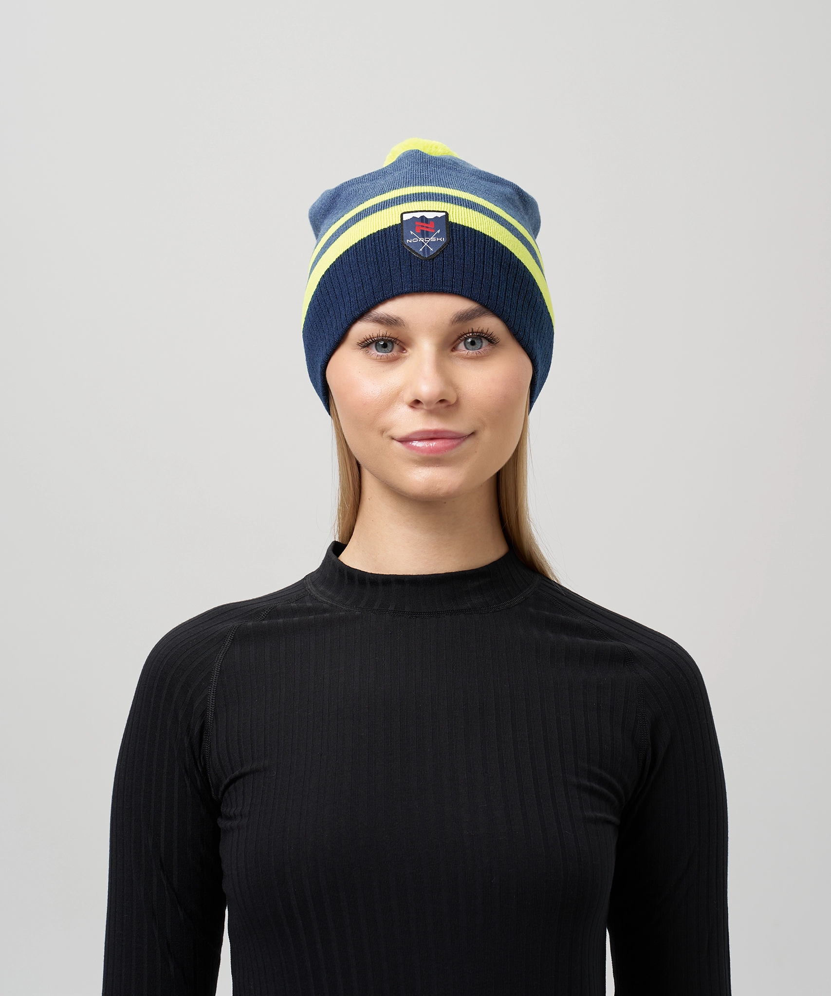 Шапка Nordski Move Ice Mint/Grey