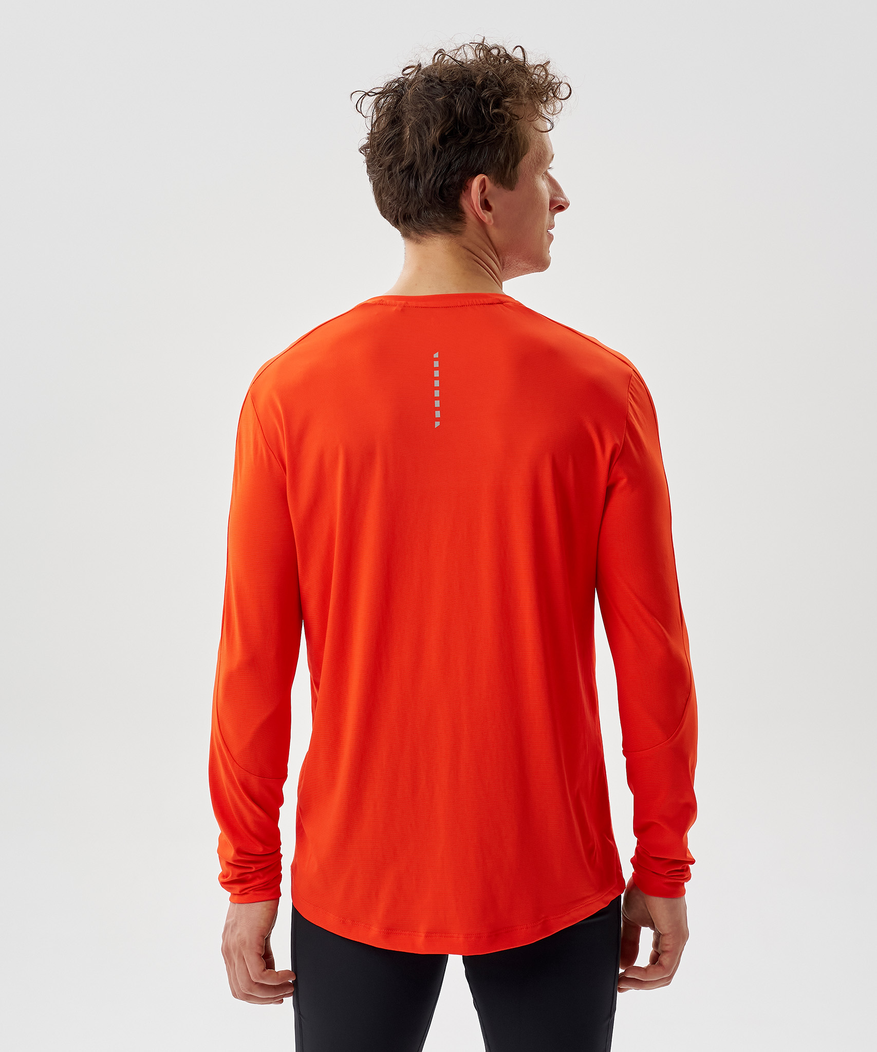 Футболка Nordski Upcast Orange с длинным рукавом