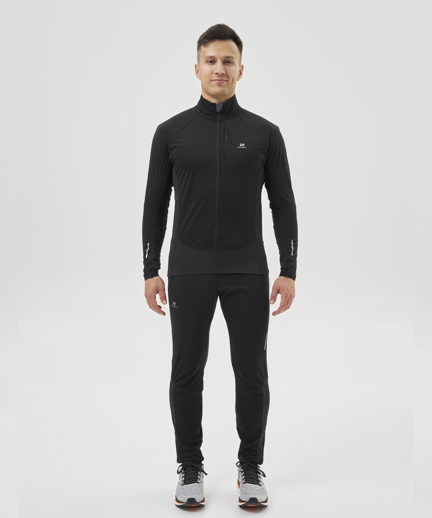 Тренировочная куртка Nordski Race Black