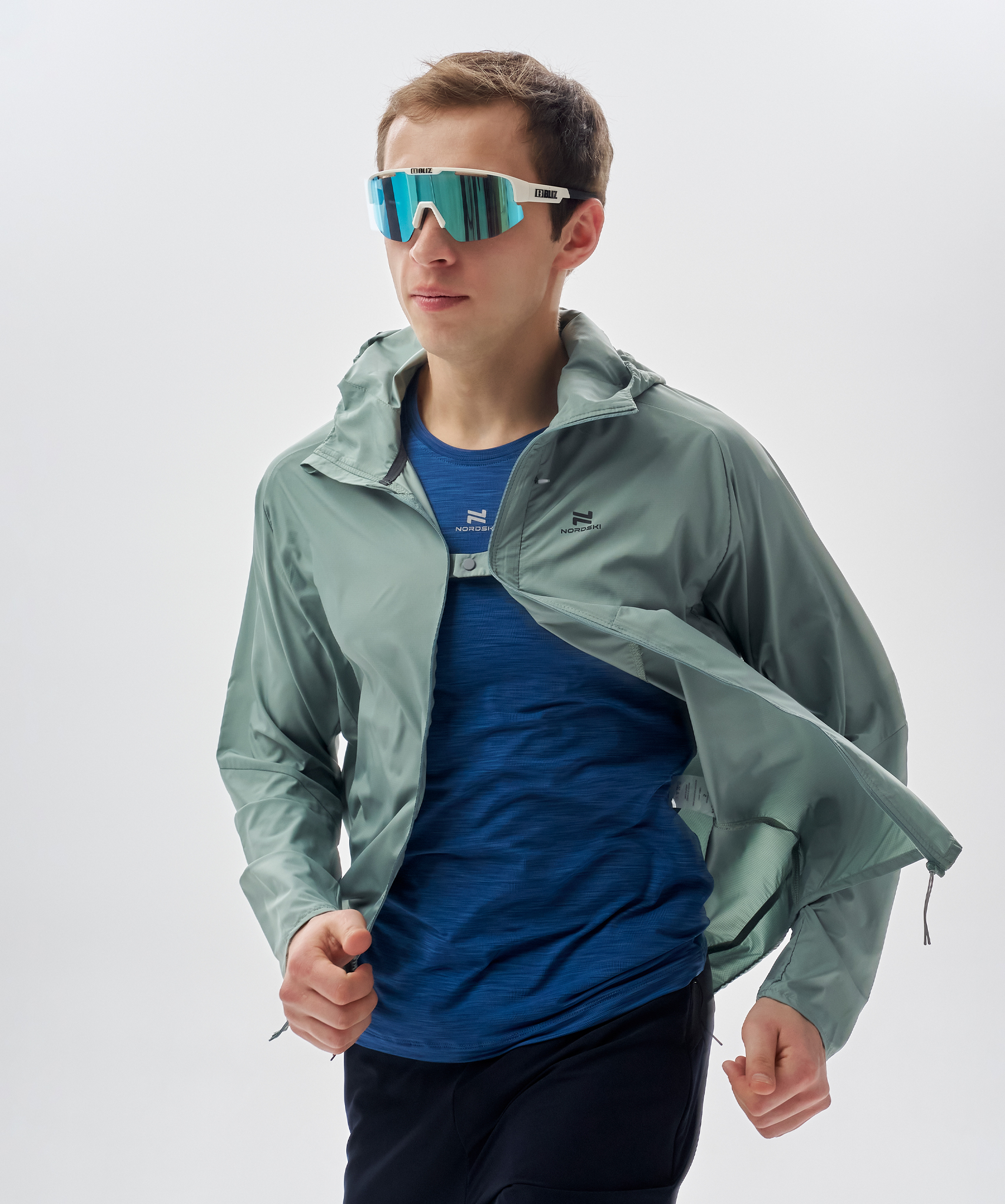 Ветровка Nordski Easy Run Ice Mint