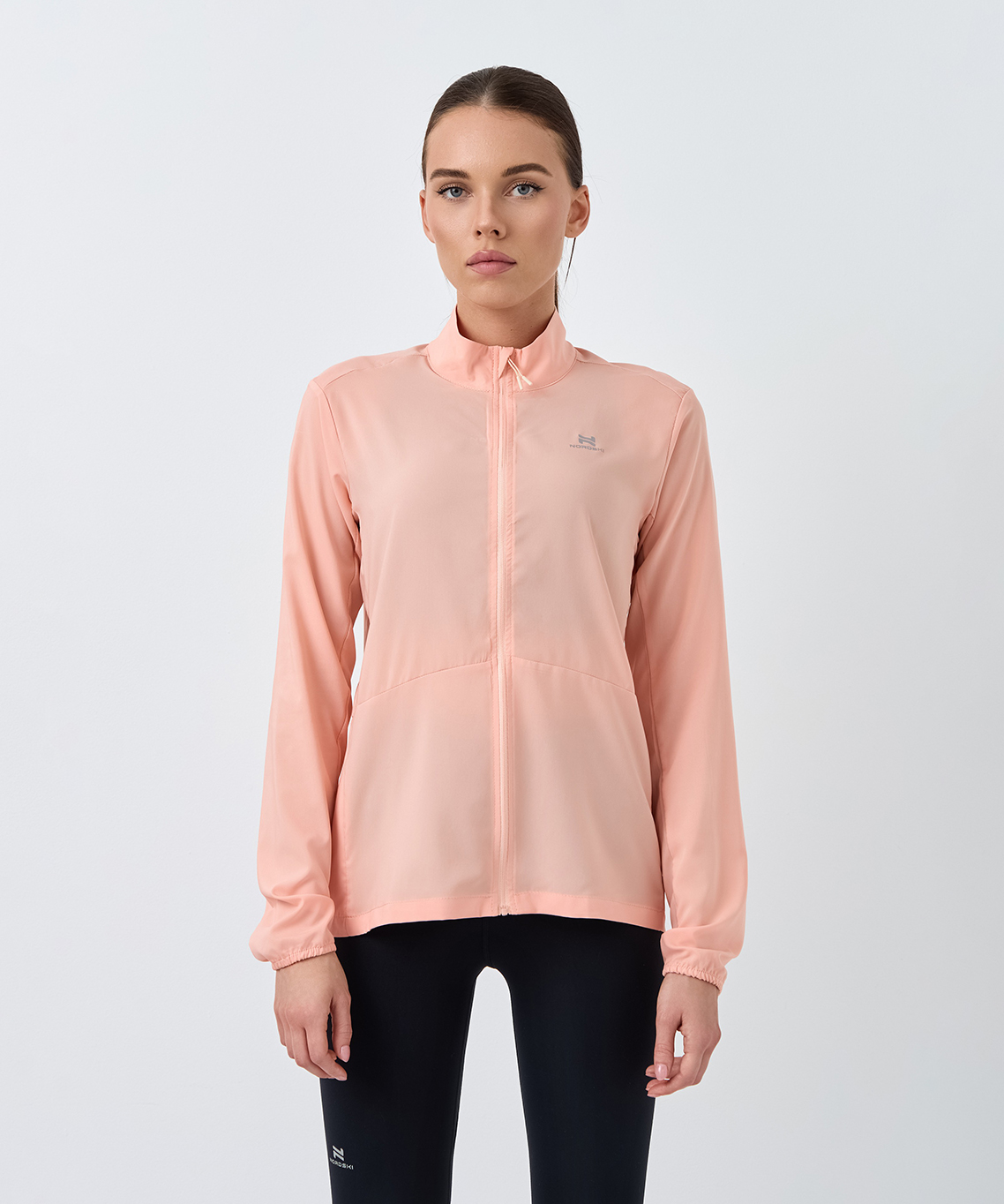 Ветровка беговая Nordski Light Cross Peach W
