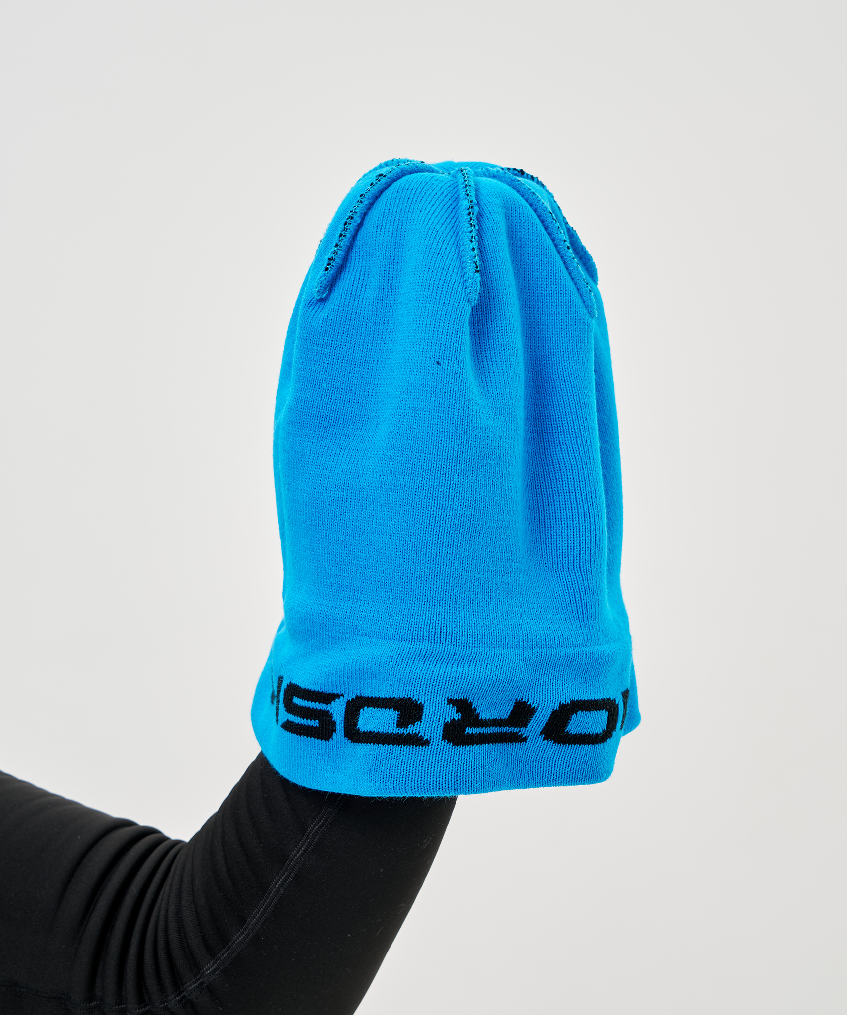 Шапка Nordski Winter Black/Light Blue