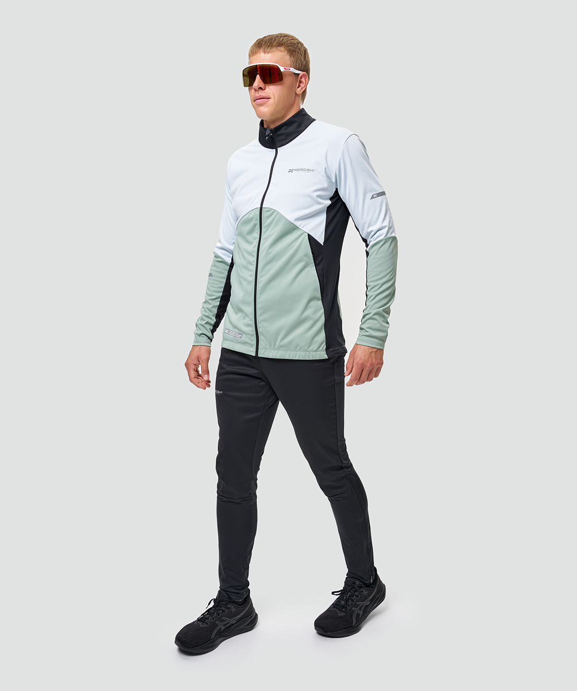 Тренировочная куртка Nordski Pro 2.0 Pearl Blue/Ice Mint/Black