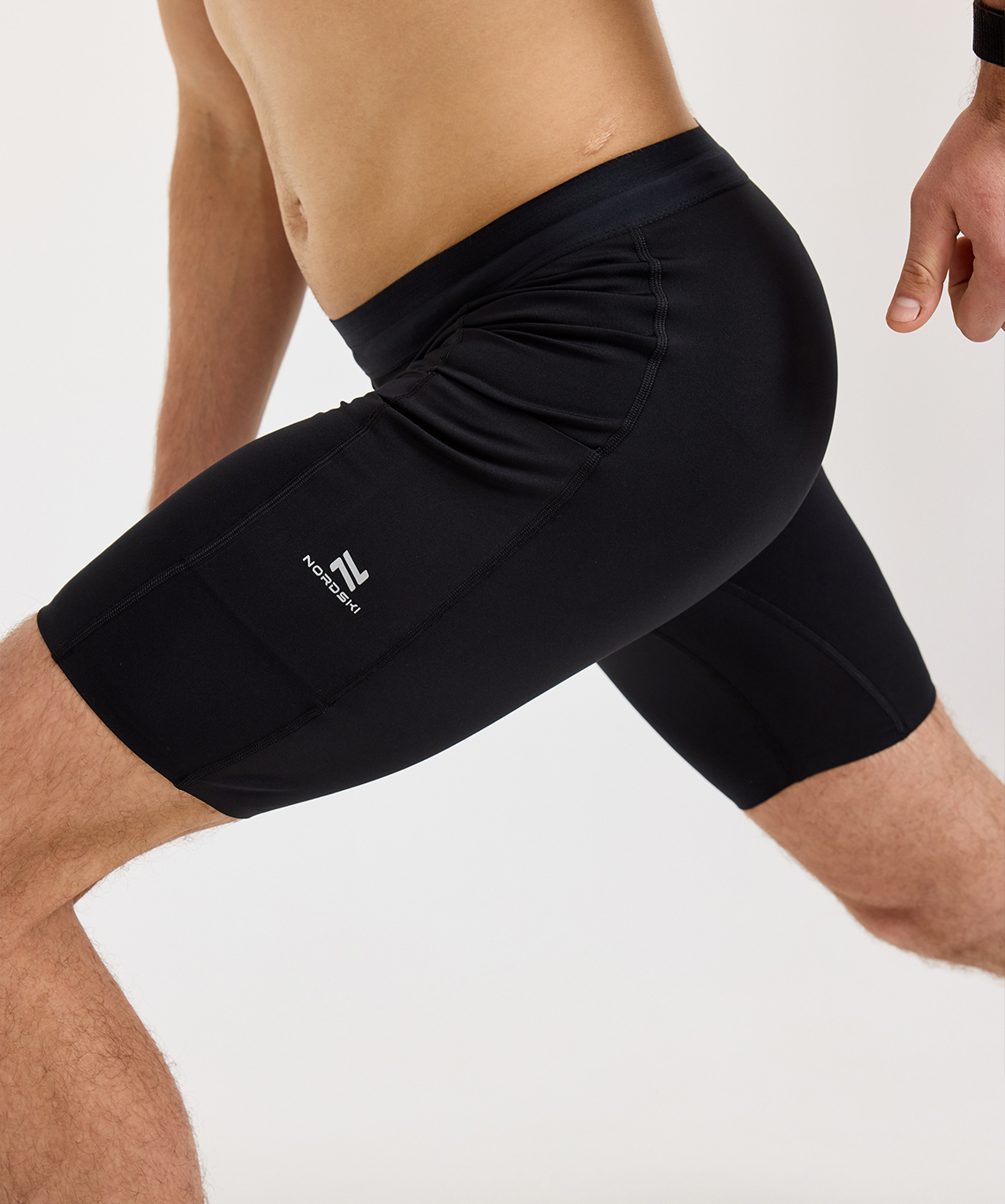 Шорты обтягивающие Nordski Sprint Black