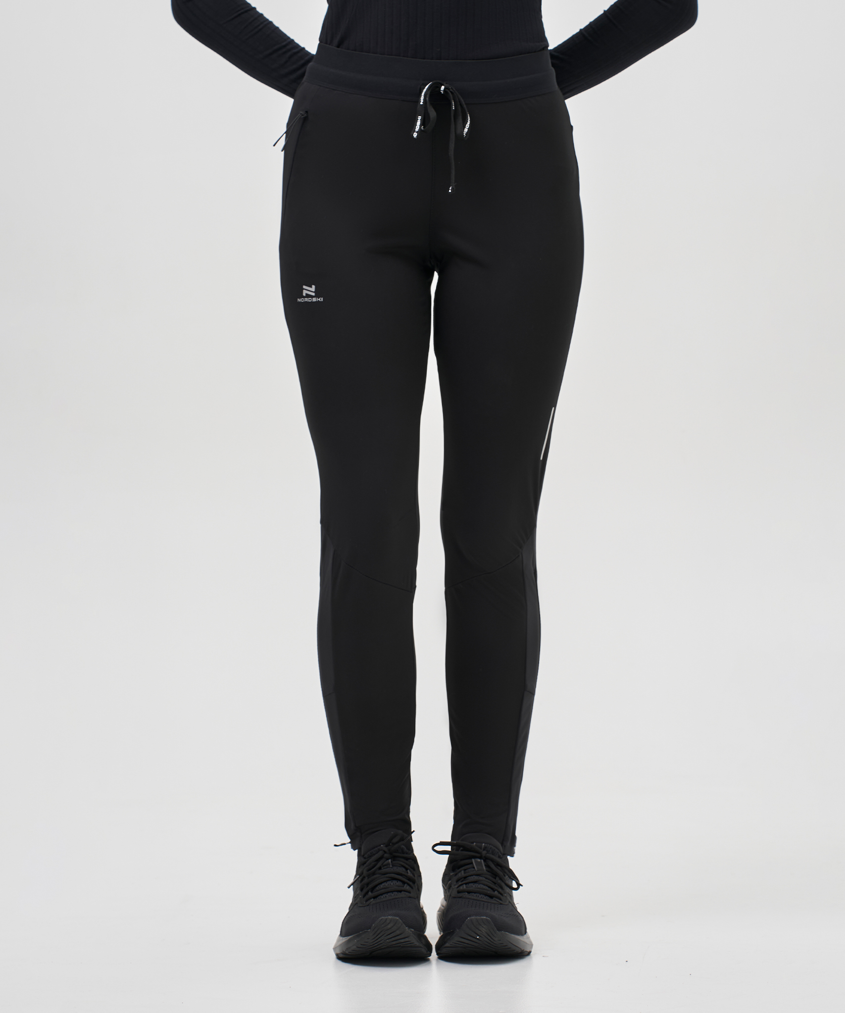 Тренировочные брюки Nordski Race Black W