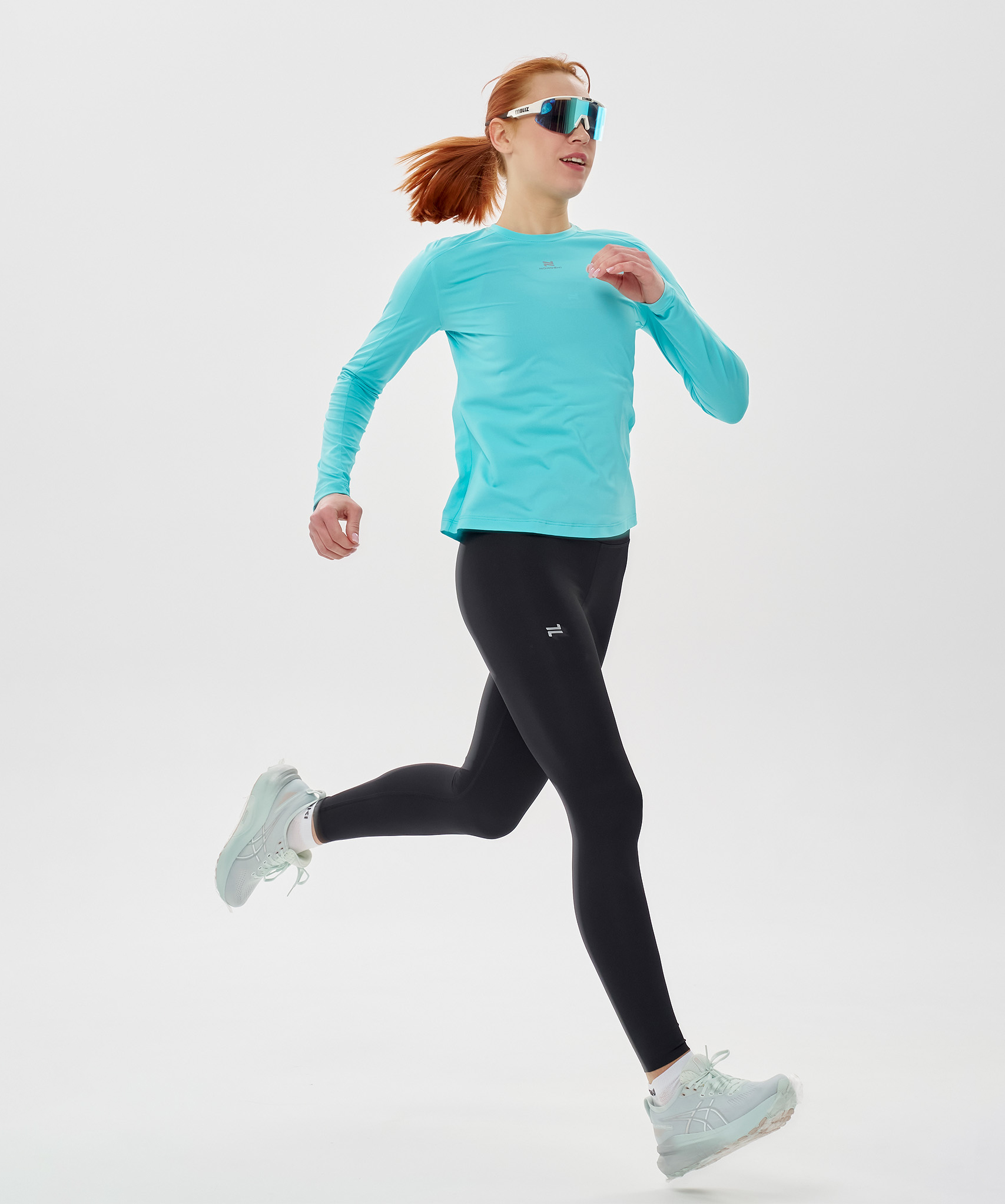 Футболка Nordski Upcast Aqua W с длинным рукавом